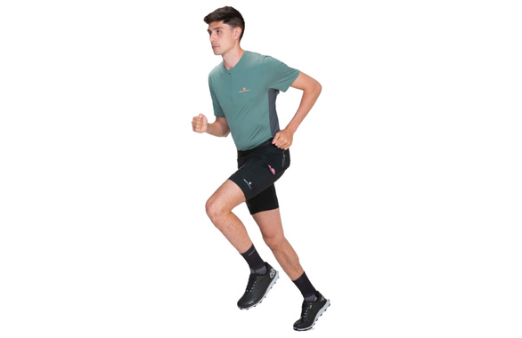 Spodenki Ronhill Tech All-Terrain 8" Stretch Short czarne męskie