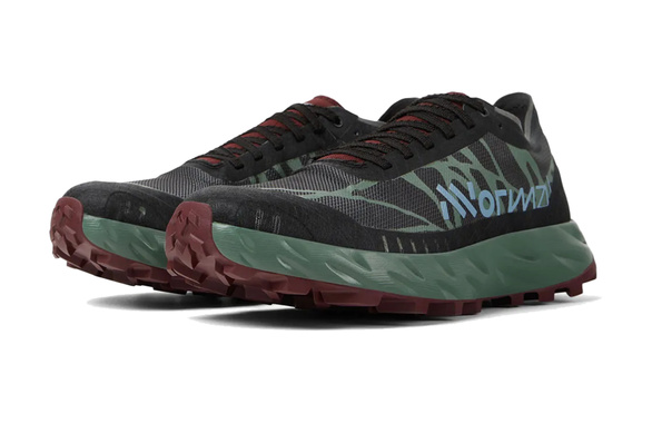 Buty NNormal Kjerag Brut czarno-zielone męskie AW25