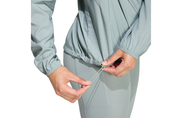 Kurtka Adidas Adi365 Iconic Running zielona damska