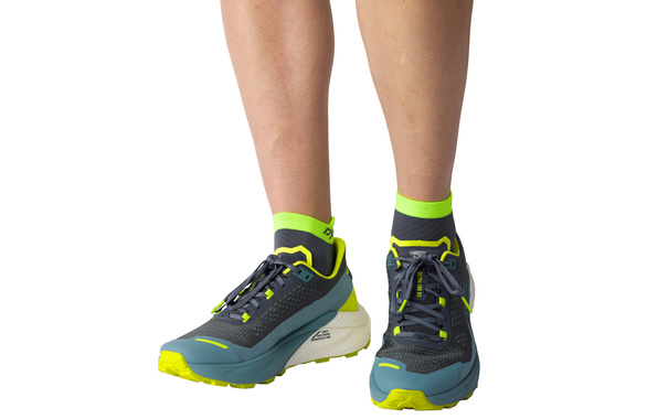 Skarpety Dynafit Trail Short Socks szaro-żółte