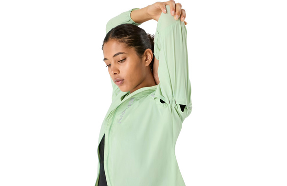 Kurtka Nnormal Trail Wind Jacket damska zielona 