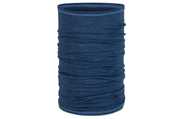 Chusta/maska Buff Merino Wool Multistripes Tempest lightweight 125 niebieska