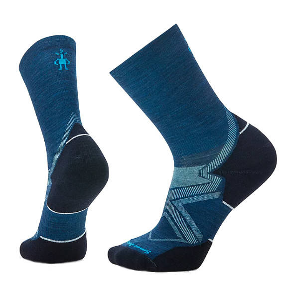 Skarpety Smartwool Run Cold Weather Targeted Cushion Crew Socks niebieskie