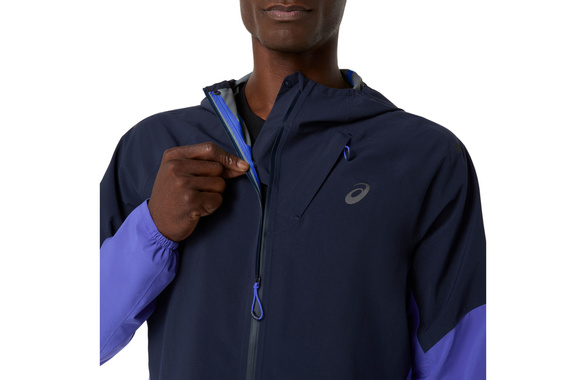 Kurtka Asics Metarun Legend Jacket granatowo-fioletowa męska