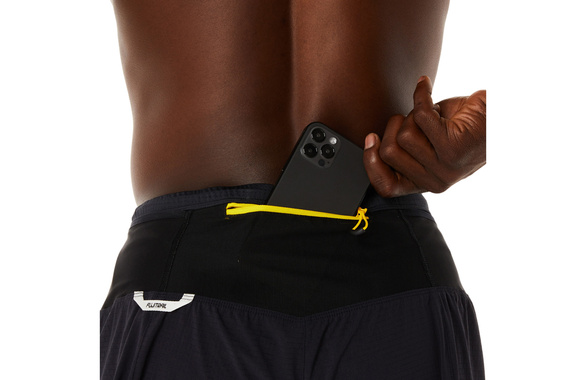 Spodenki Asics Fujitrail Short czarne męskie SS23