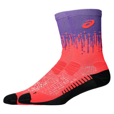 Skarpety Asics Performance Run Socks Crew fioletowo-czerwone