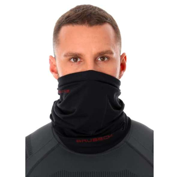 Komin Brubeck KM10360-926 z wełny merino czarny