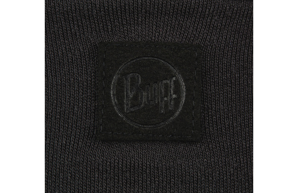 Czapka Buff Merino Wool Solid Black z wełny Merino heavyweight 600 czarna 