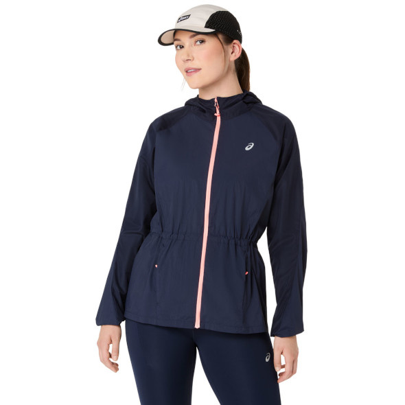 Kurtka Asics Road Packable Jacket damska granatowa