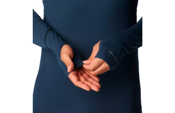 Bluza termiczna Columbia Midweight Baselayer Half Zip granatowa męska 
