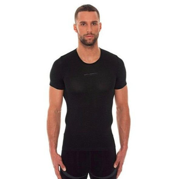 Koszulka Brubeck Base Layer SS10540 czarna męska