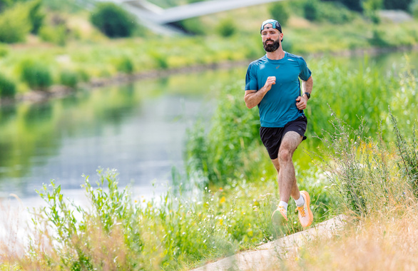Koszulka Asics Fujitrail Elite SS Top niebieska męska SS25