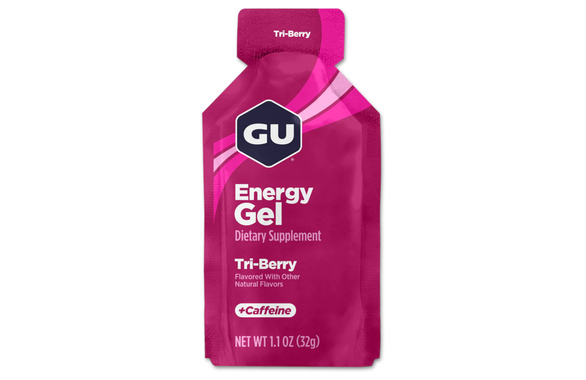 Żel Gu Energy Gel Tri Berry 32 g owoce leśne z kofeiną