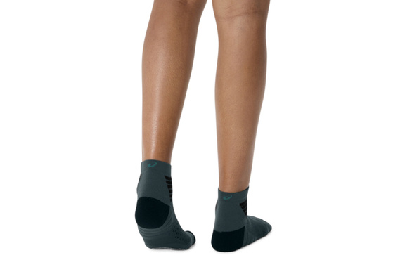 Skarpety Asics Fujitrail Quarter Sock ciemnozielone