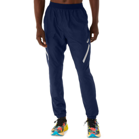 Spodnie Asics Lite-Show Pant granatowe męskie 