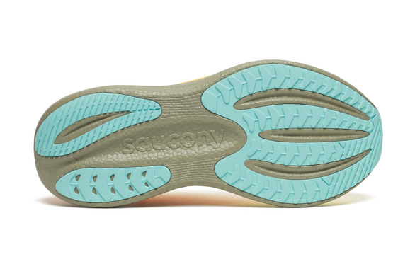 Buty Saucony Triumph 23 żółto-pomarańczowe męskie AW25