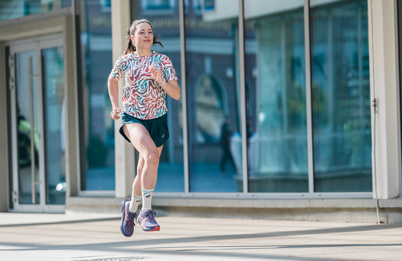 Koszulka Asics Road All Over Print SS Top kolorowa