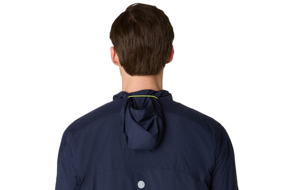Kurtka Asics Road Packable Jacket granatowa męska AW25