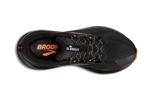Buty Brooks Glycerin 22 czarno-pomarańczowe męskie AW25