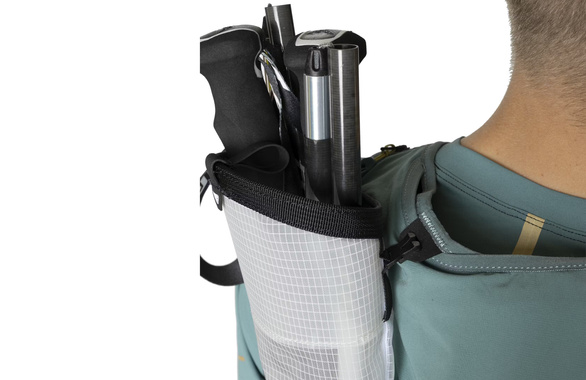 Kołczan na kije trekkingowe Dynafit Trail Running Quiver biały