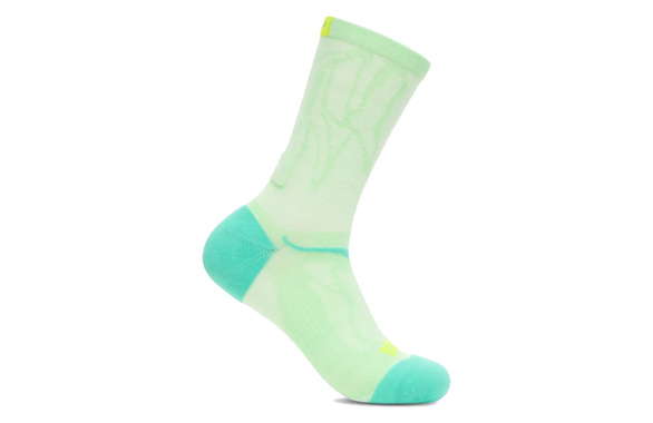 Skarpety Hoka Clifton Crew Run Sock zielone