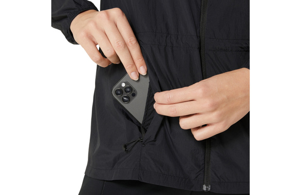 Kurtka Asics Road Packable Jacket damska czarna 
