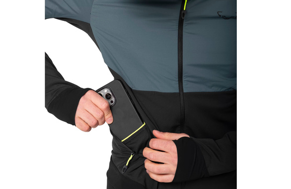 Kurtka Dynafit Alpine Hybrid Jacket szaro-czarna męska