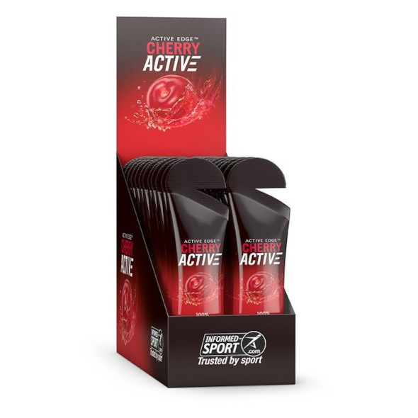 Zestaw koncentratów soku z cierpkiej wiśni Active Edge Cherry Active Shot 24 x 30 ml
