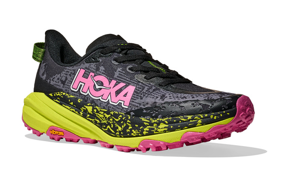 Buty Hoka Speedgoat 6 damskie czarno-żółte (BNNH) AW25