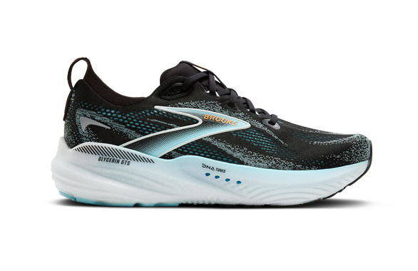 Buty Brooks Glycerin GTS 22 czarno-niebieskie męskie AW25