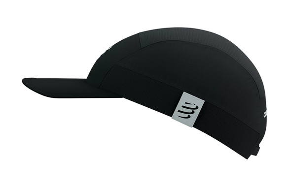 Czapka Compressport 5 Panel Light Cap czarna SS25