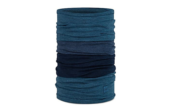 Chusta/maska Buff Merino Move Denim niebieska
