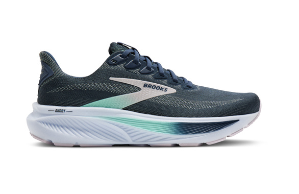 Buty Brooks Ghost 17 damskie granatowo-różowe SS26