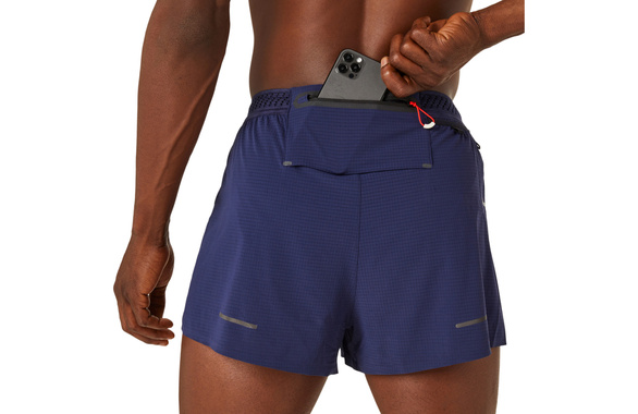Spodenki Asics Metarun Split Short granatowe męskie 
