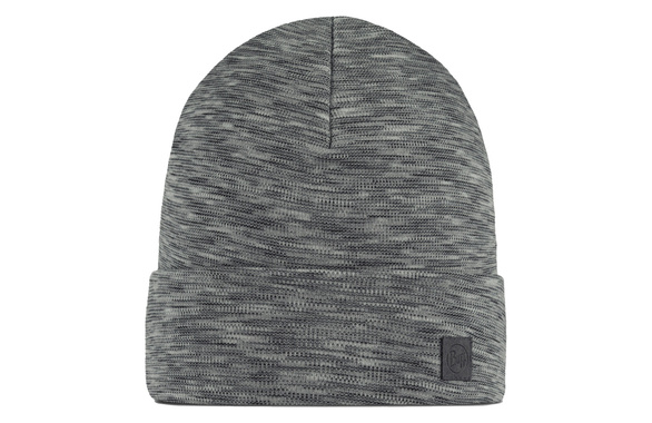 Czapka Buff Merino Wool Hat Fog Grey Multi Stripes heavyweight 500 szara