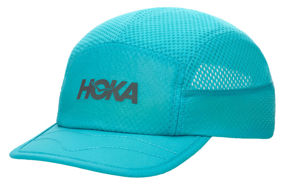 Czapka z daszkiem Hoka Trail Race Hat niebieska