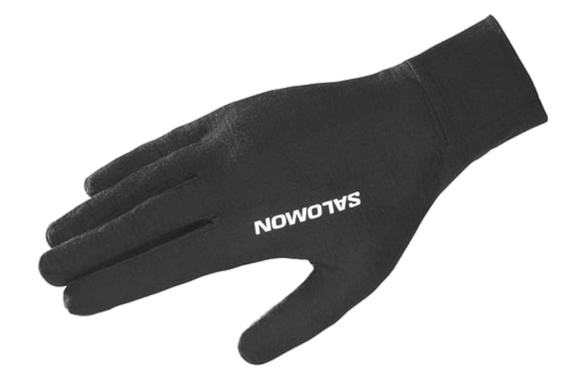 Rękawiczki Salomon Merino Gloves U Deep czarne 