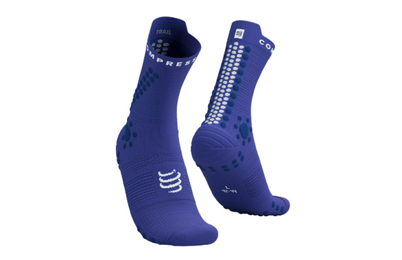 Skarpety Compressport Pro Racing Socks V4.0 Trail (Dazz Blue / Blues) niebieskie