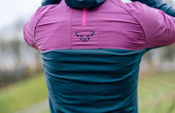 Kurtka Dynafit Alpine Hybrid Jacket damska szaro-różowa
