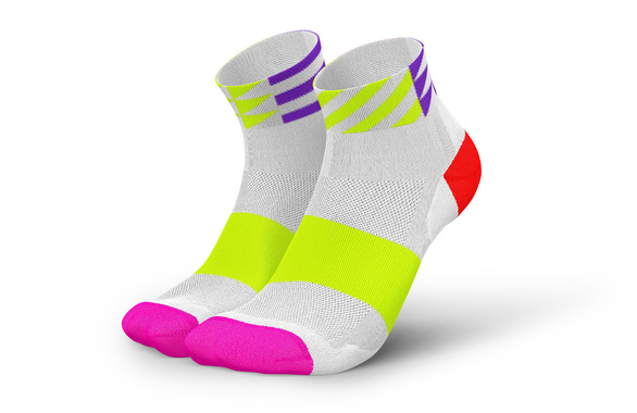 Skarpety Incylence Ultralight Elements Short White Pink (Low Cut) biało-różowe