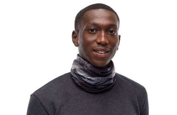 Chusta/maska Buff Original EcoStretch Speed Graphite czarno-szara                                                                              