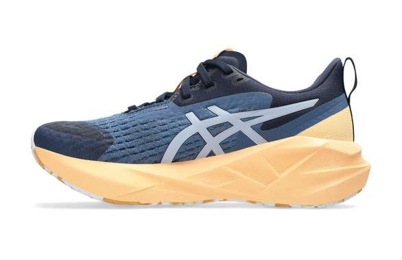 Buty Asics Novablast 5 Lite-Show damskie niebiesko-pomarańczowe AW25