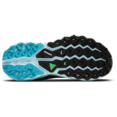 Buty Brooks Cascadia 19 z membraną G-TX (wodoodporne) damskie czarno-niebieskie damskie AW25