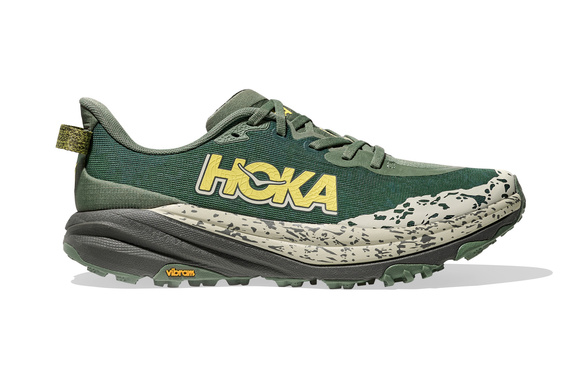 Buty Hoka Speedgoat 6 Wide (na szerszą stopę) zielone (FNS) męskie AW25