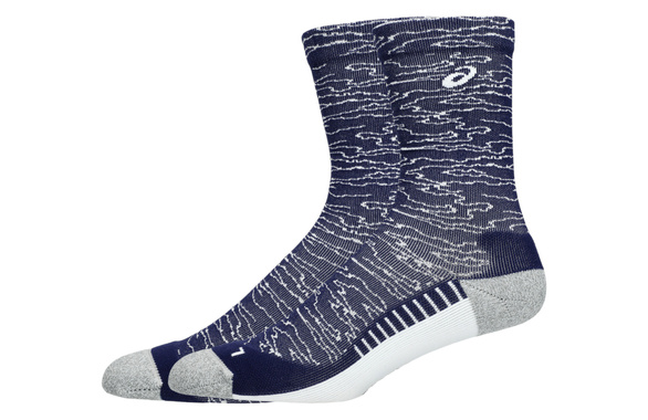 Skarpety Asics Performance Run Socks Crew granatowo-szare