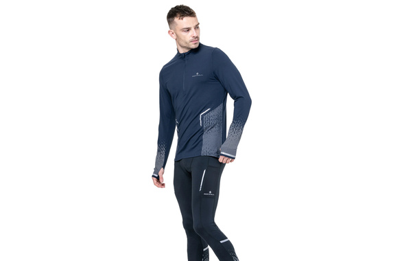 Bluza Ronhill Tech Reflect 1/2 Zip granatowa męska 