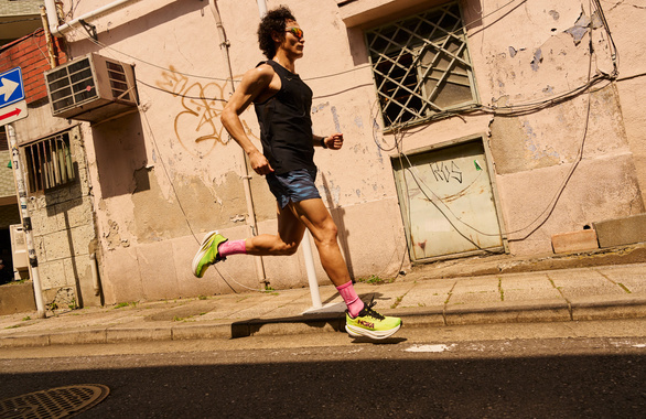 Koszulka Hoka Race Day Singlet czarna męska