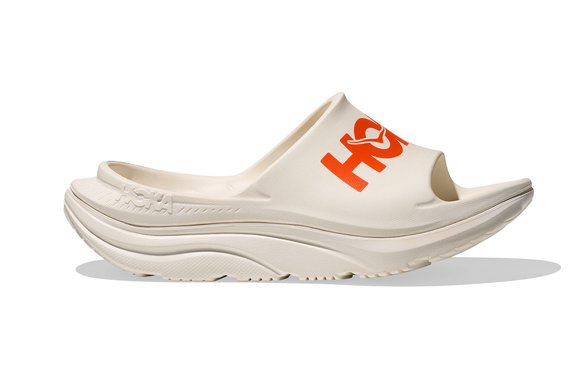 Klapki regeneracyjne Hoka Ora Athletic Slide beżowe (FLV) męskie SS25