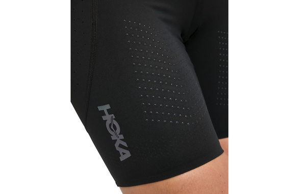 Krótkie legginsy Hoka Skybreeze Half Tight damskie czarne 