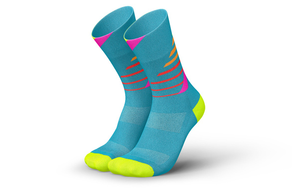 Skarpety Incylence Running Ladders Blue Pink (High Cut) niebiesko-różowe
